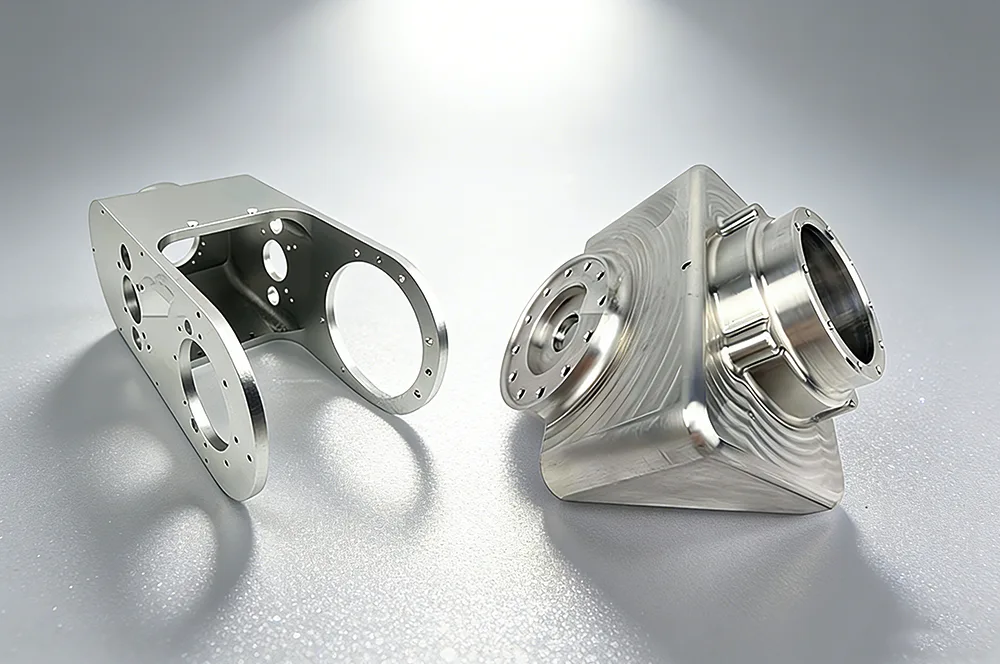 O princípio fundamental e a aplicação do processamento CNC de liga de alumínio em peças leves de robôs.