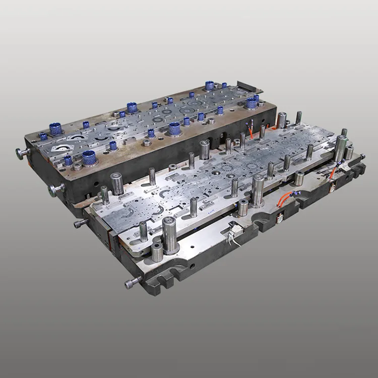 Matriz progressiva de duas carreiras para motor encapsulado