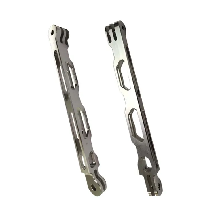 Peças usinadas por robôs médicos